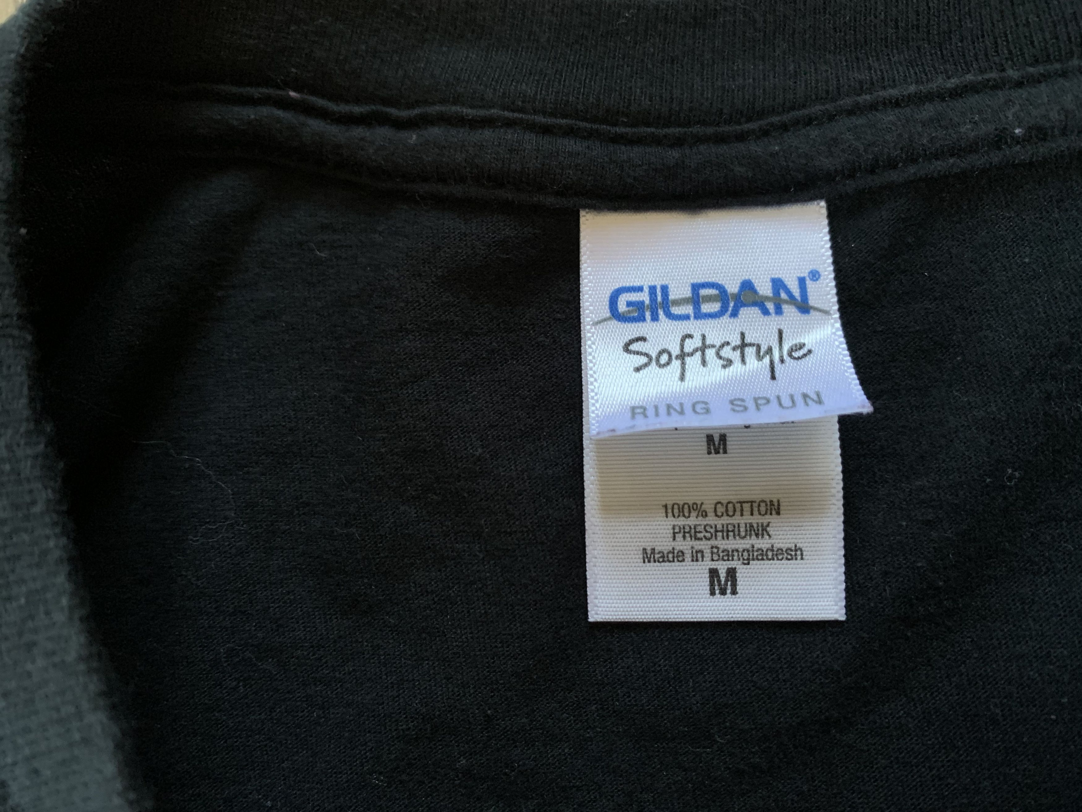 Gildan × Rap Tees Vintage Run DMC Hip Hop Band T Shirt 2010 Size US M / EU 48-50 / 2 - 7 Thumbnail