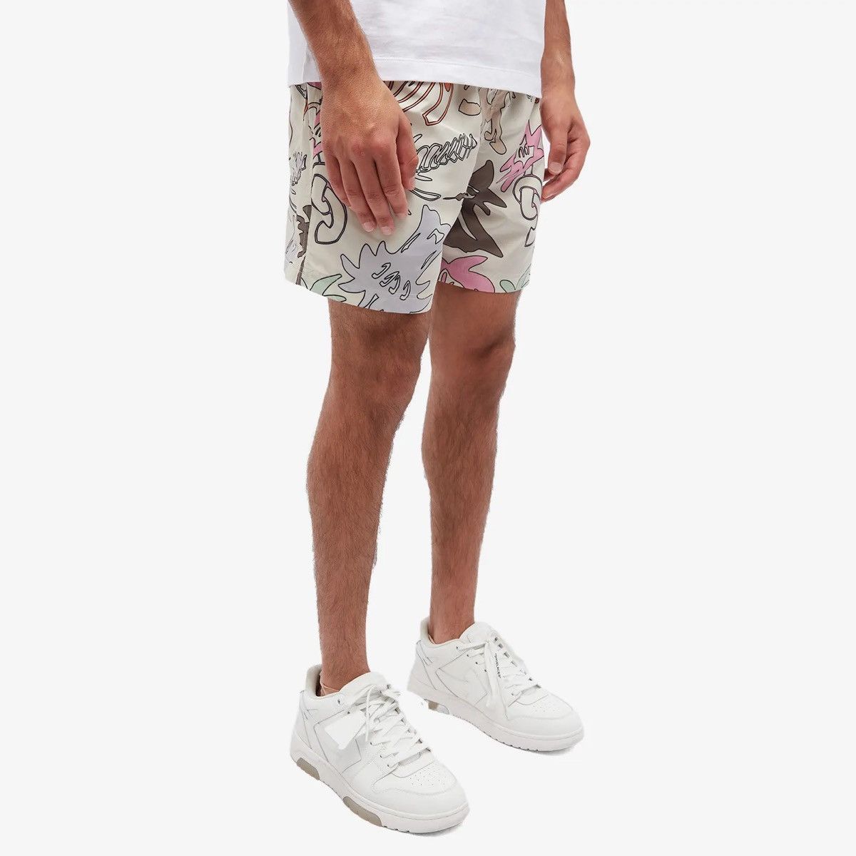 Palm Angels Palm Angels All Over Print Swim Shorts Butter 30 Size US 30 / EU 46 - 9 Thumbnail