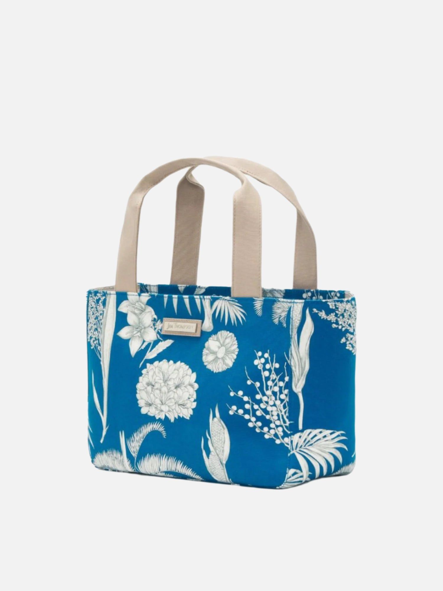 Jim Thompson Jim Thompson | The Botanical Bloom Small Canvas Tote Size ONE SIZE - 1 Thumbnail