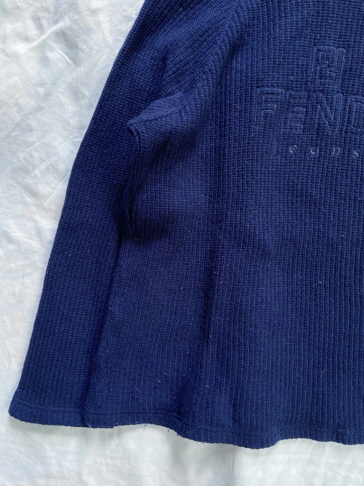 Fendi VINTAGE FENDI TURTLE NECK KNIT WEAR Size US M / EU 48-50 / 2 - 5 Thumbnail