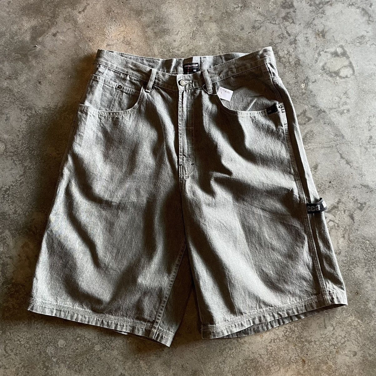 Mecca Washed Grey Mecca Y2K Jorts Size US 34 / EU 50 - 1 Thumbnail