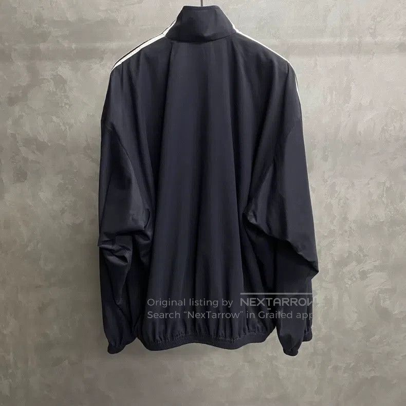 Balenciaga Balenciaga Black Striped Embroidery Pattern Size US M / EU 48-50 / 2 - 2 Thumbnail