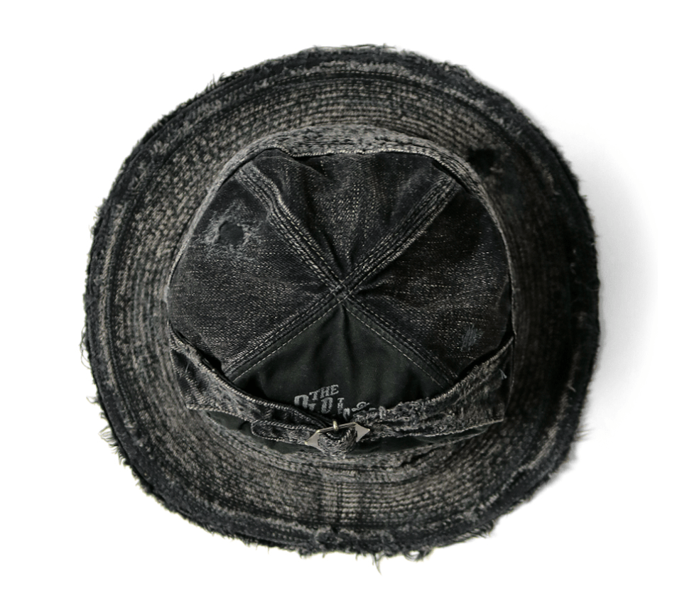 Kapital Black×Black Denim The Old Man and the Sea HAT (Crash Remake) Size ONE SIZE - 2 Thumbnail