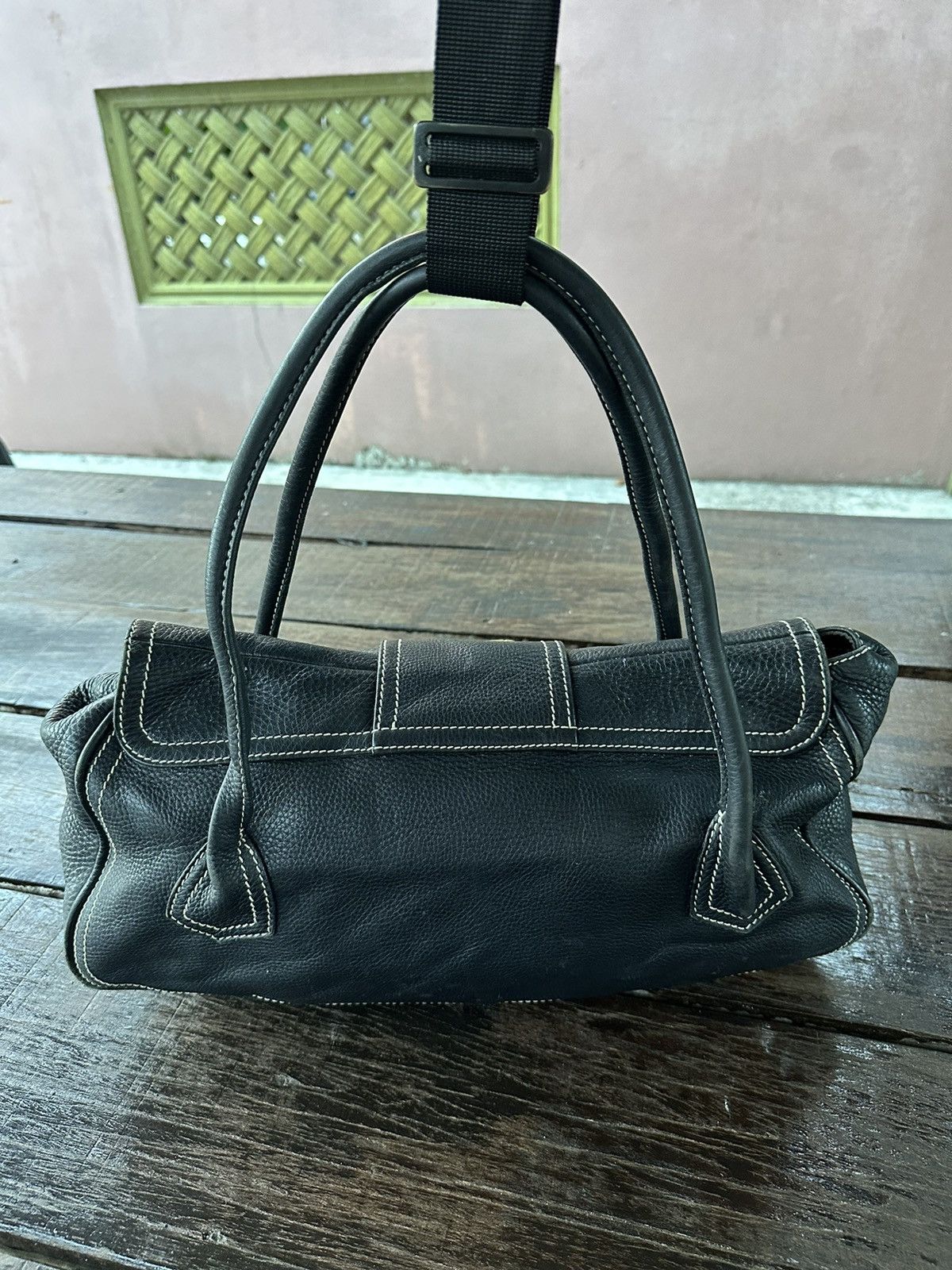 Celine Celine black leather shoulder bag Size ONE SIZE - 4 Thumbnail