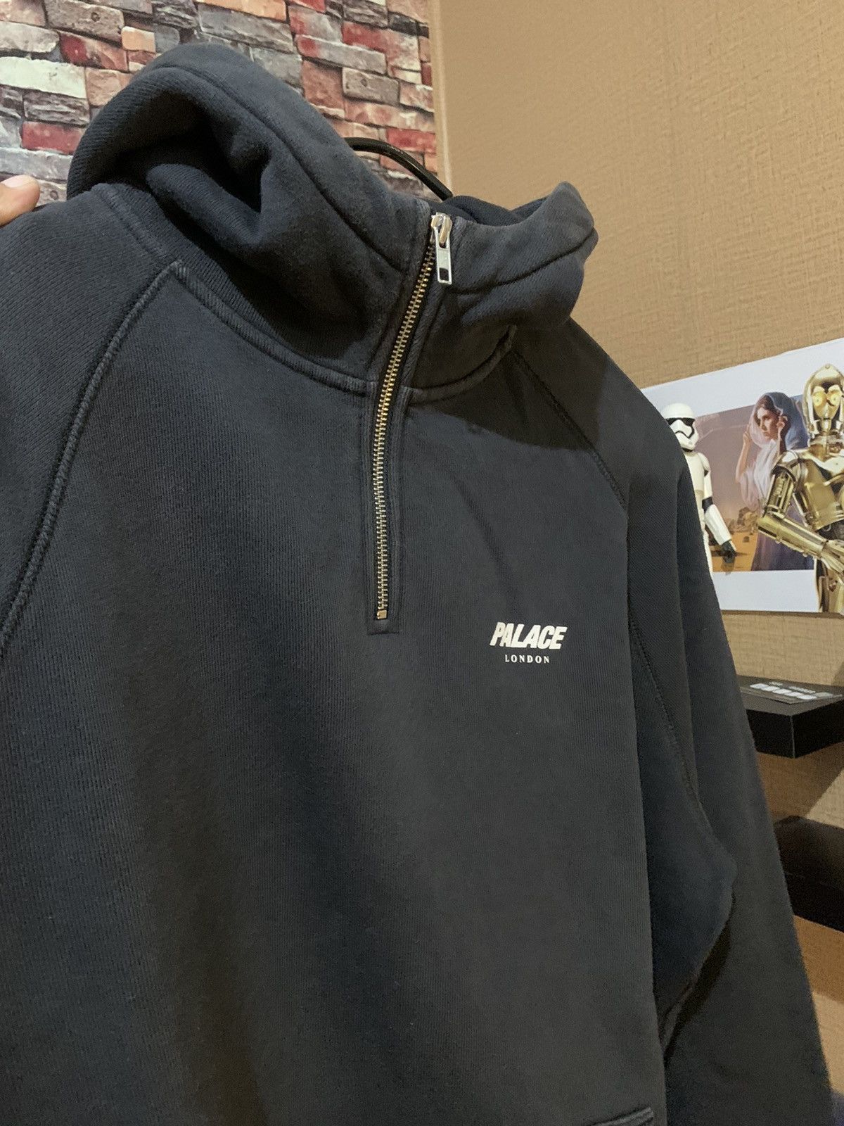 Palace Palace London 1/4 Zip Hood Size US XL / EU 56 / 4 - 3 Thumbnail