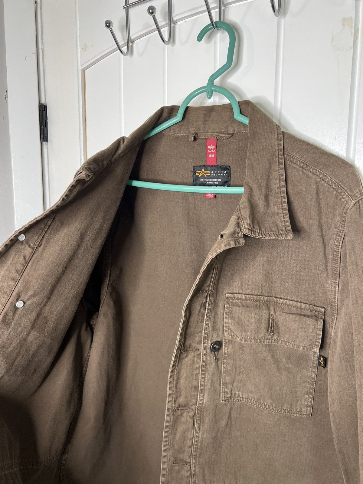 Alpha Industries ALPHA INDUSTRIES P44 Mod Shirt Jacket Size Medium Size US M / EU 48-50 / 2 - 10 Thumbnail