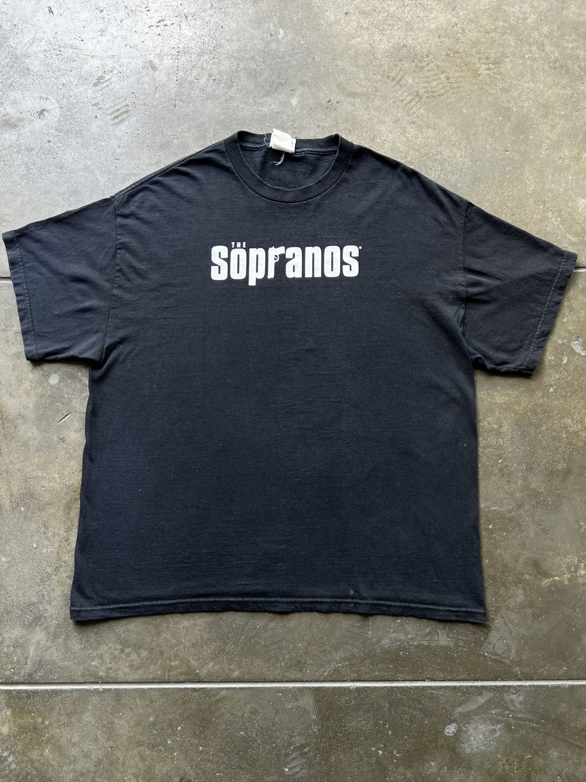 Vintage VTG ‘00s The Sopranos TV Show Promo Tee Shirt HBO Goodfellas Size US XL / EU 56 / 4 - 1 Thumbnail
