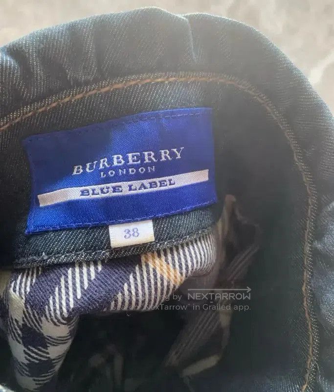 Burberry Burberry Blue Cotton Jacket for Women. Size M / US 6-8 / IT 42-44 - 6 Thumbnail