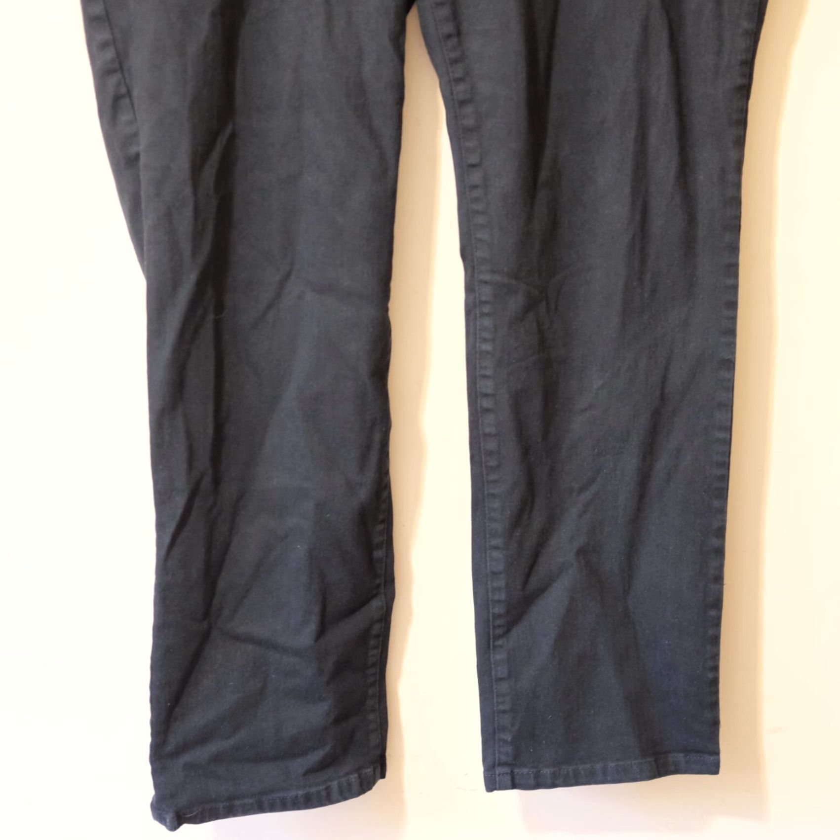 Vintage Christopher & Banks Signature Slimming Black Jeans 20W Tall Women's Size Slim Straight 32in Inseam Jeans Size 42" / US 20 - 3 Thumbnail