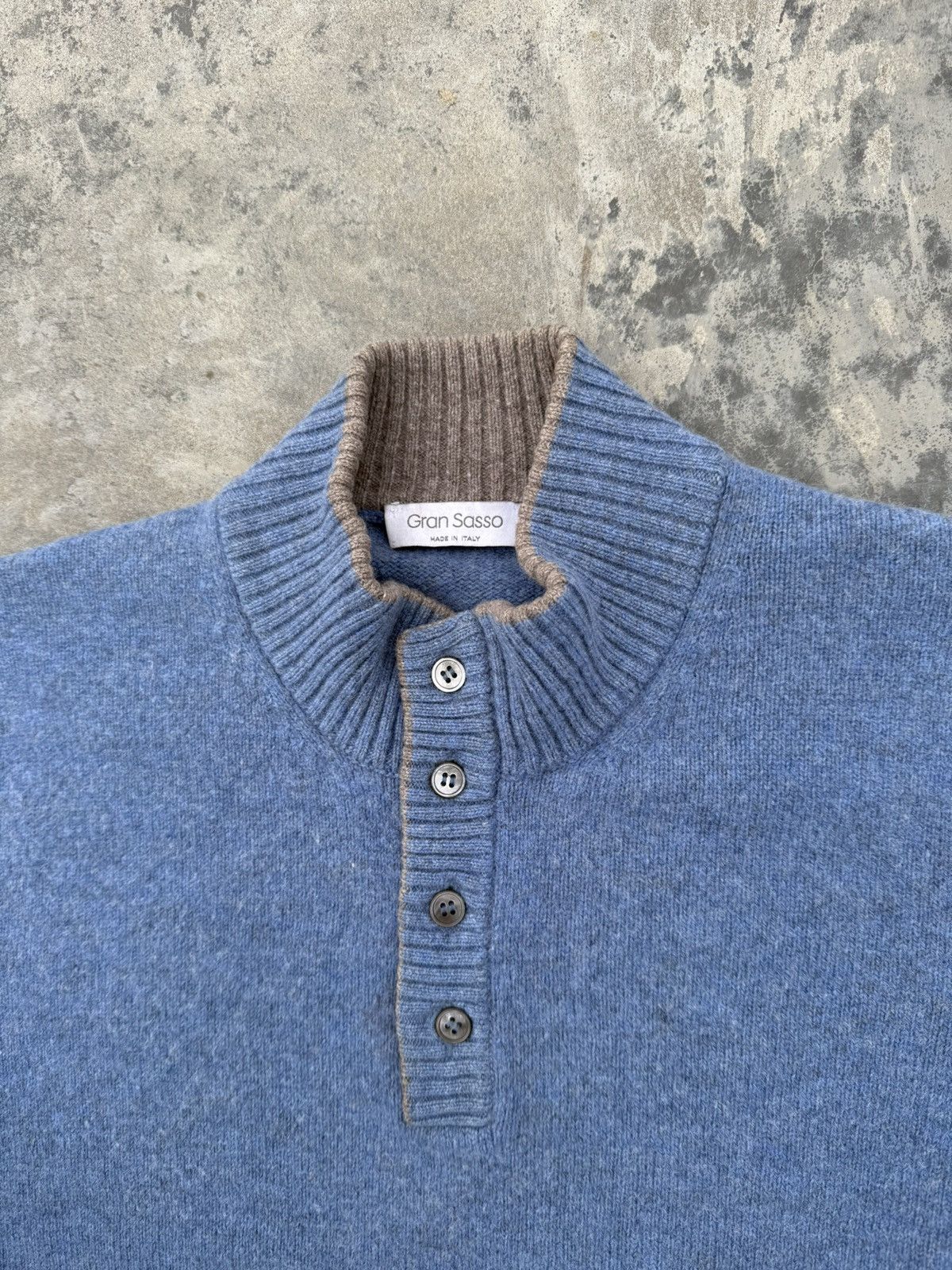 Vintage Gran Sasso Wool Knit Luxury Sweater Crew Neck Old Many Size US L / EU 52-54 / 3 - 6 Thumbnail