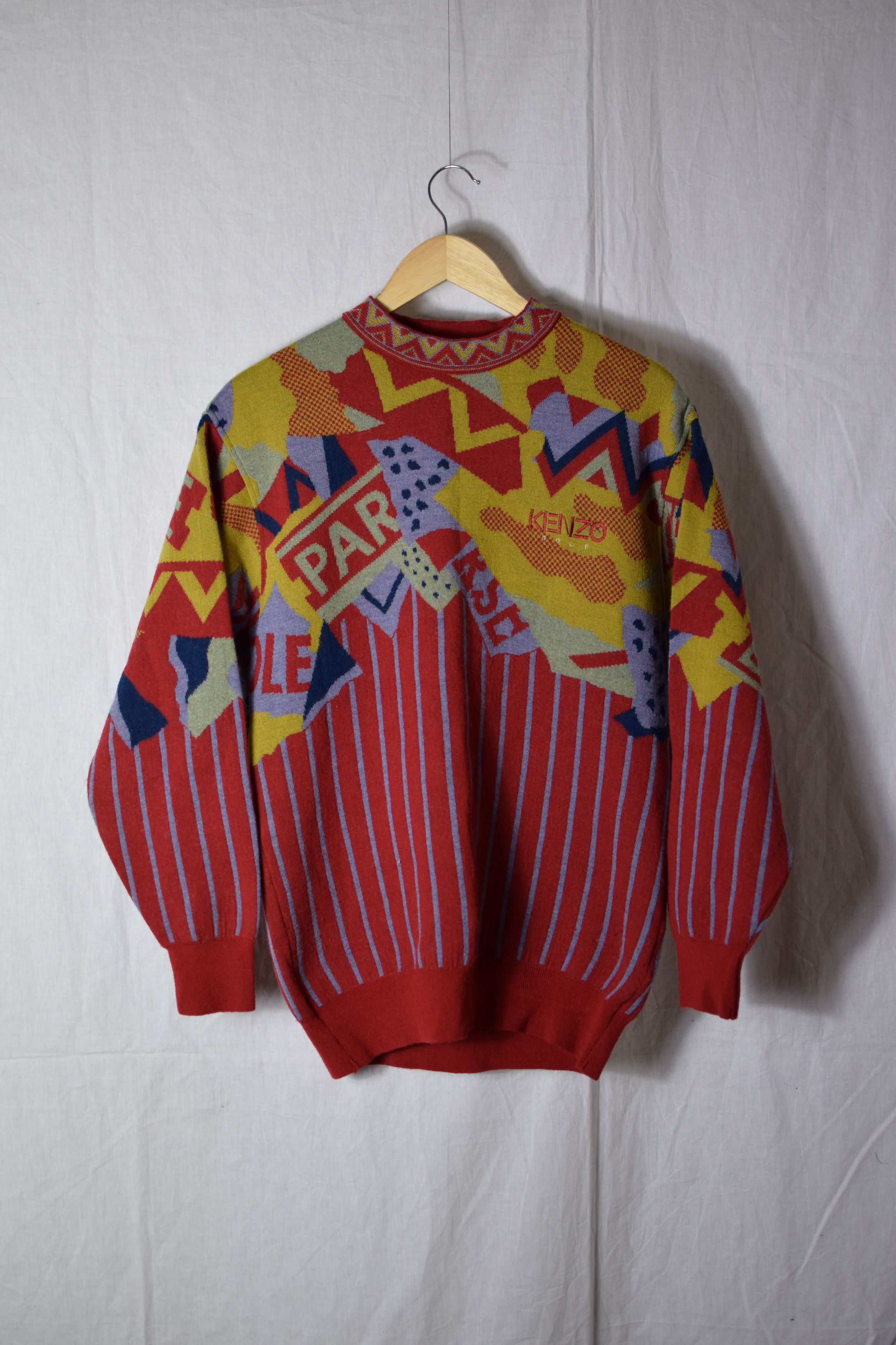 Kenzo Kenzo 90's Knit Size US M / EU 48-50 / 2 - 2 Thumbnail