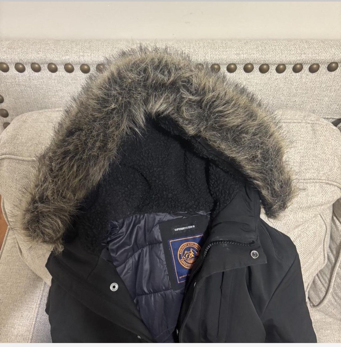 Superdry All black supedry Size US S / EU 44-46 / 1 - 1 Thumbnail