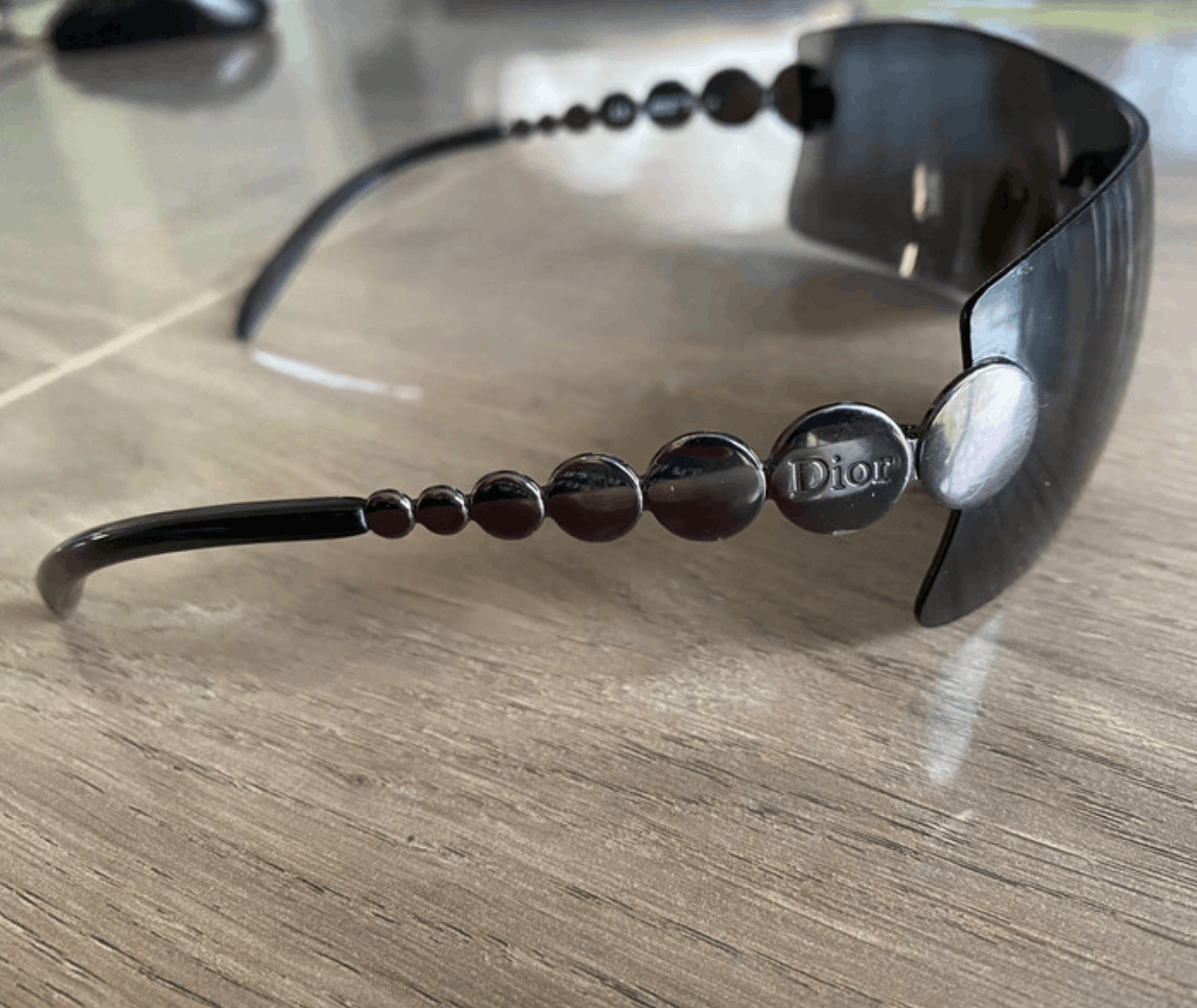 Dior DIOR Sunglasses Millenium Rimless Mask Pop Bike Shield RI933 Size ONE SIZE - 2 Thumbnail