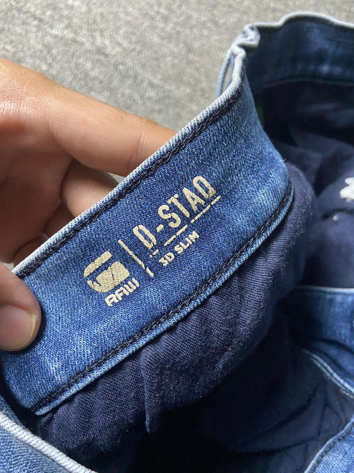 G-Star G-STAR RAW DSTAQ 3D Slim Ripped Jeans (141) Size US 31 - 4 Thumbnail