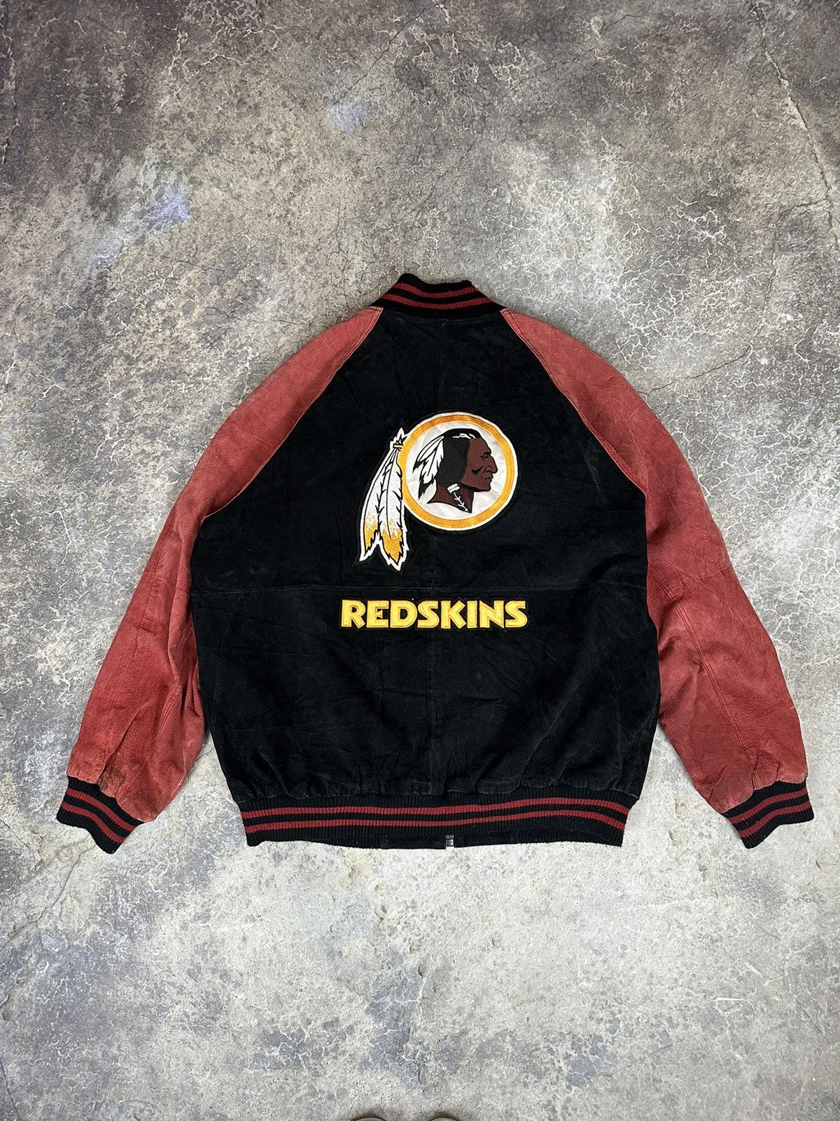 Vintage Vintage Washington Red Skins Varsity Jacket | Grailed