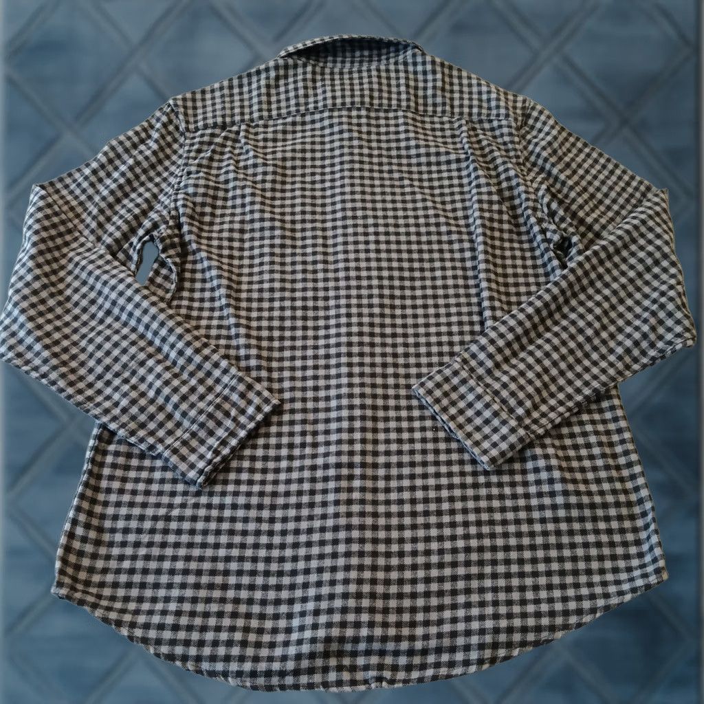 Vintage Goodfellow & Co Shirt Mens L Black Gray Plaid Long Sleeve Button-Down Flannel Size US L / EU 52-54 / 3 - 1 Thumbnail