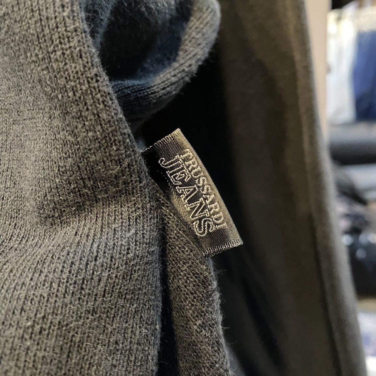 Trussardi Vintage Trussardi jeans Spell Out Sweatshirt Size US S / EU 44-46 / 1 - 9 Thumbnail