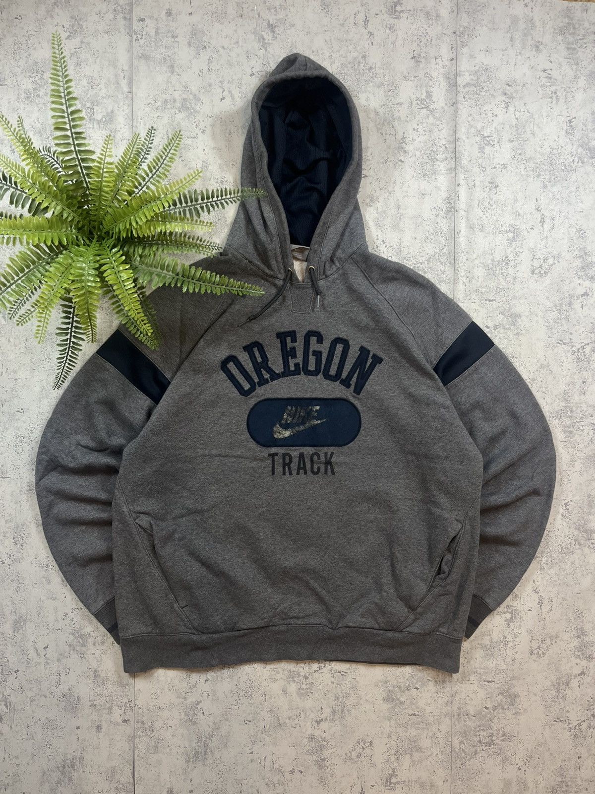 Nike 90’s NIKE OREGON RETRO SWOOSH SPELLOUT BIG LOGO Y2K HOODIE Size US XL / EU 56 / 4 - 1 Thumbnail