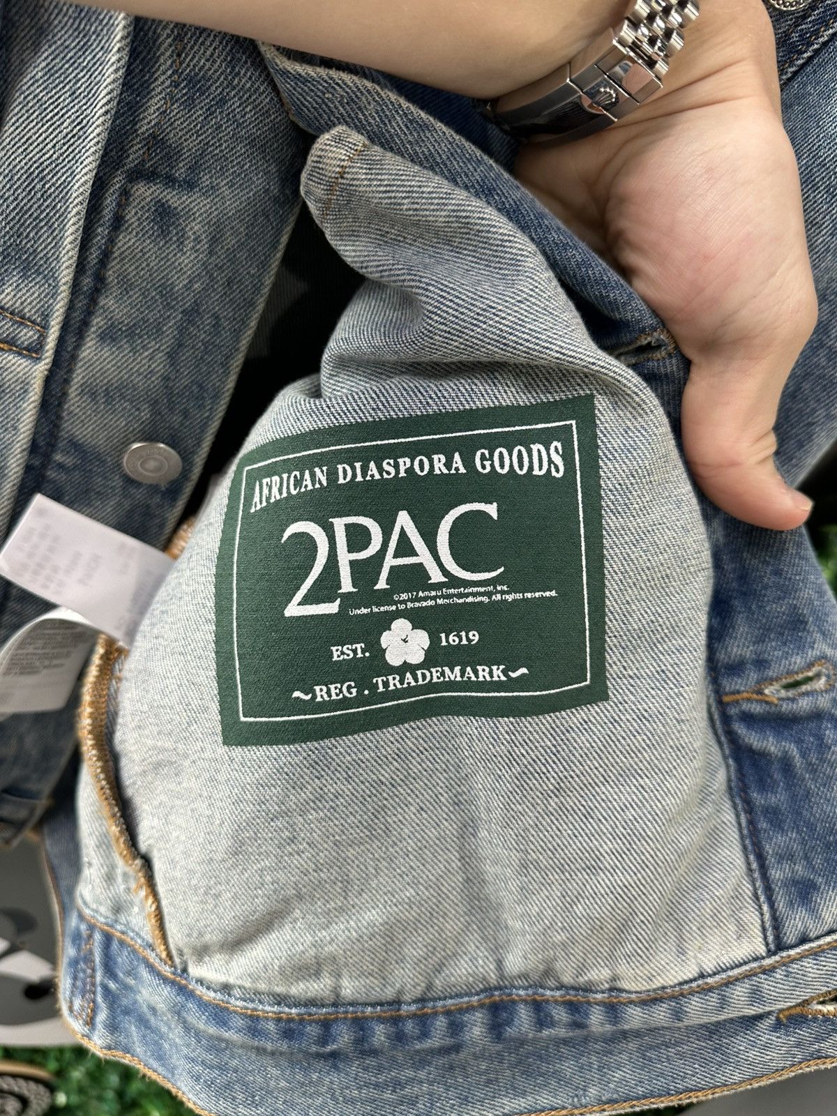 DENIM TEARS Denim Tears x Tupac Jacket “Our Legacy” Size US S / EU 44-46 / 1 - 5 Thumbnail