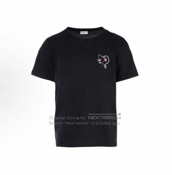 Saint Laurent Paris Saint Laurent Paris Classic Men's T-Shirt Size US M / EU 48-50 / 2 - 1 Thumbnail