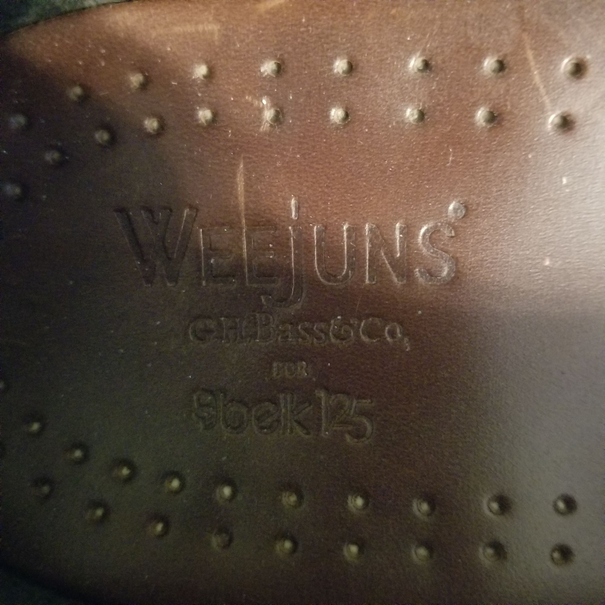 G.H. Bass & Co. Bass Weejuns 9D Brown Black 2 Tone Leather Penny Loafers CAR Size US 9 / EU 42 - 5 Thumbnail