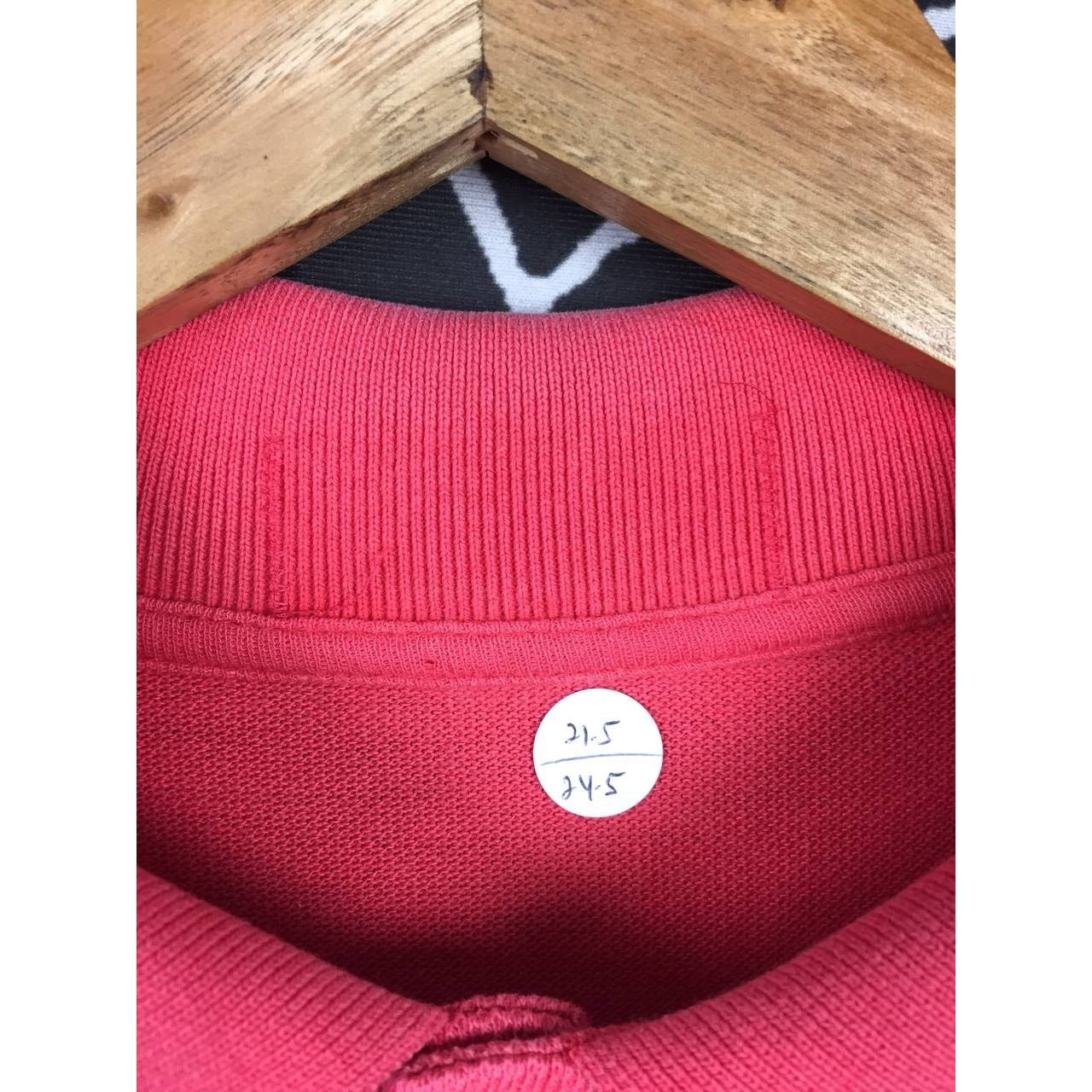 Fred Perry × Vintage Vtg Fred Perry Coral Red Cotton Pique Casual Polo Tee Size US M / EU 48-50 / 2 - 11 Thumbnail