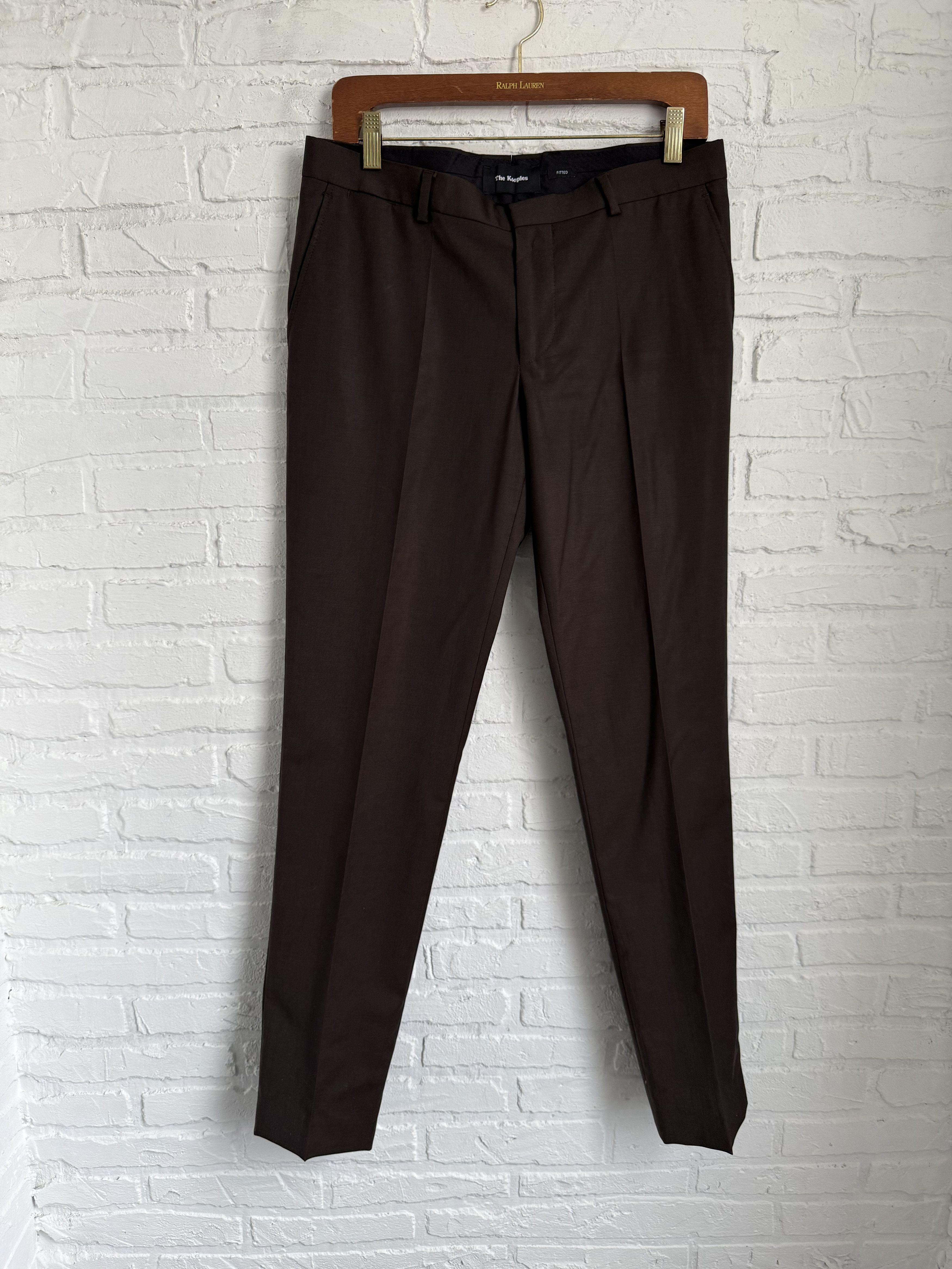 The Kooples The Kooples x Loro Piana brown wool suit size S Size 52S - 3 Thumbnail
