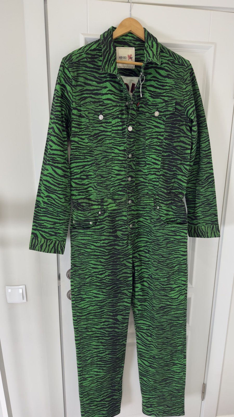 Kenzo Kenzo Jungle HM Tiger Print Jumpsuit Size US 34 / EU 50 - 4 Thumbnail