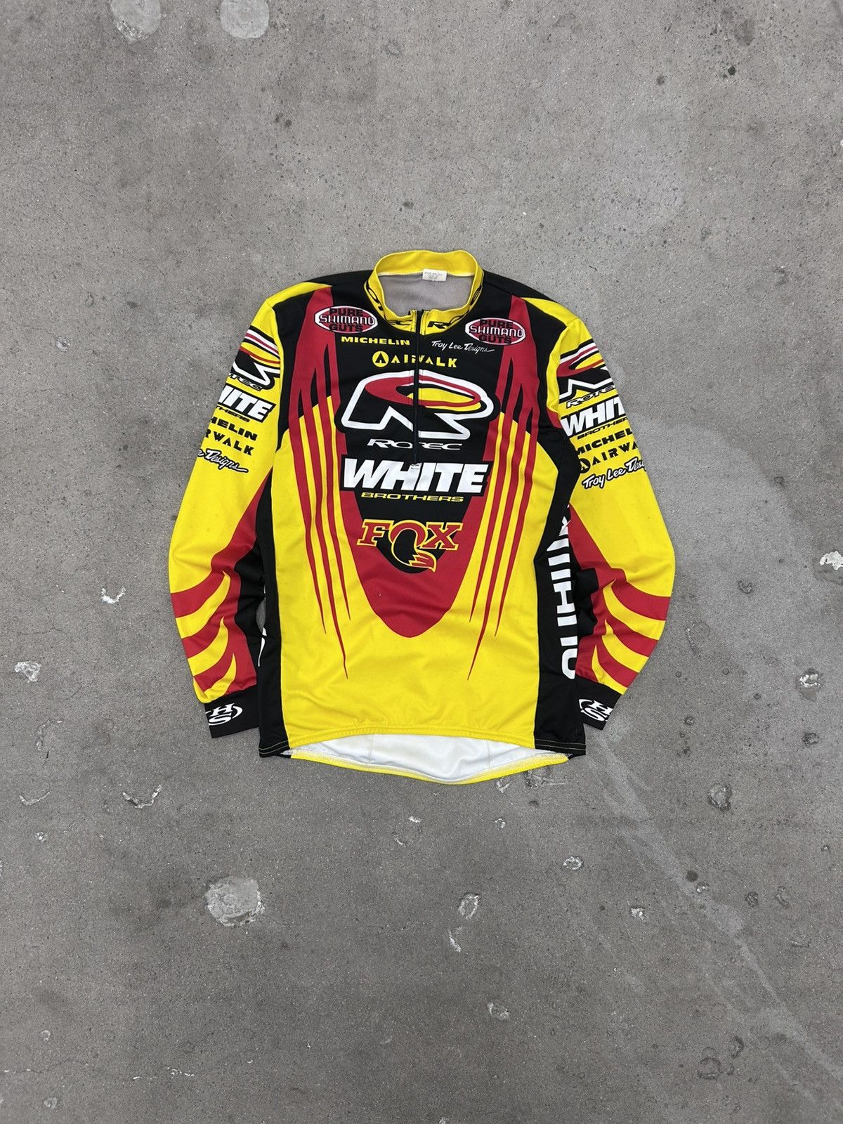 Fox Racing × Supreme L 18ss supreme fox racing moto jersey