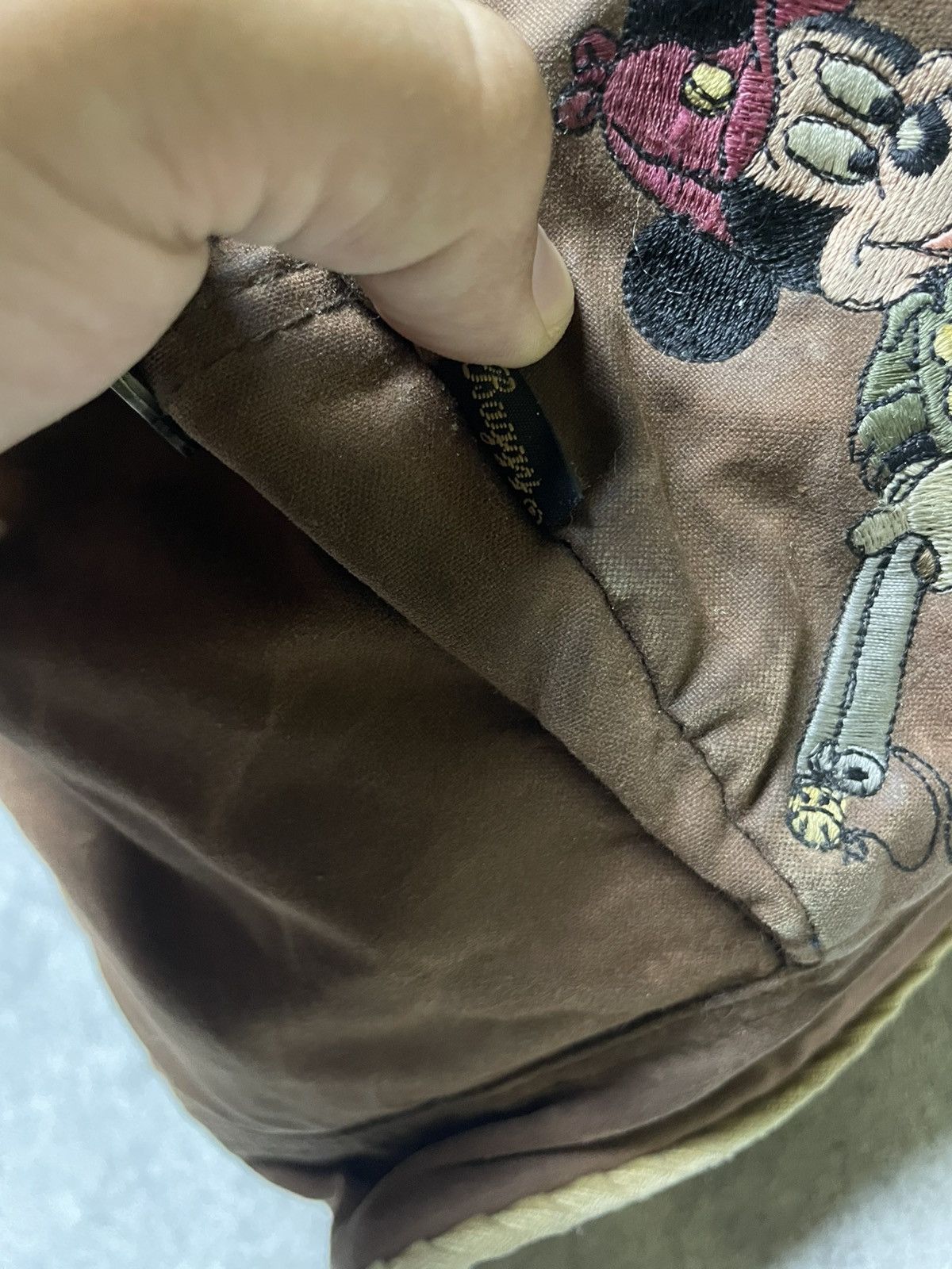 Iceberg Rare 1999 Leather Disney Backpack — Archival Mickey Grail Size ONE SIZE - 5 Thumbnail
