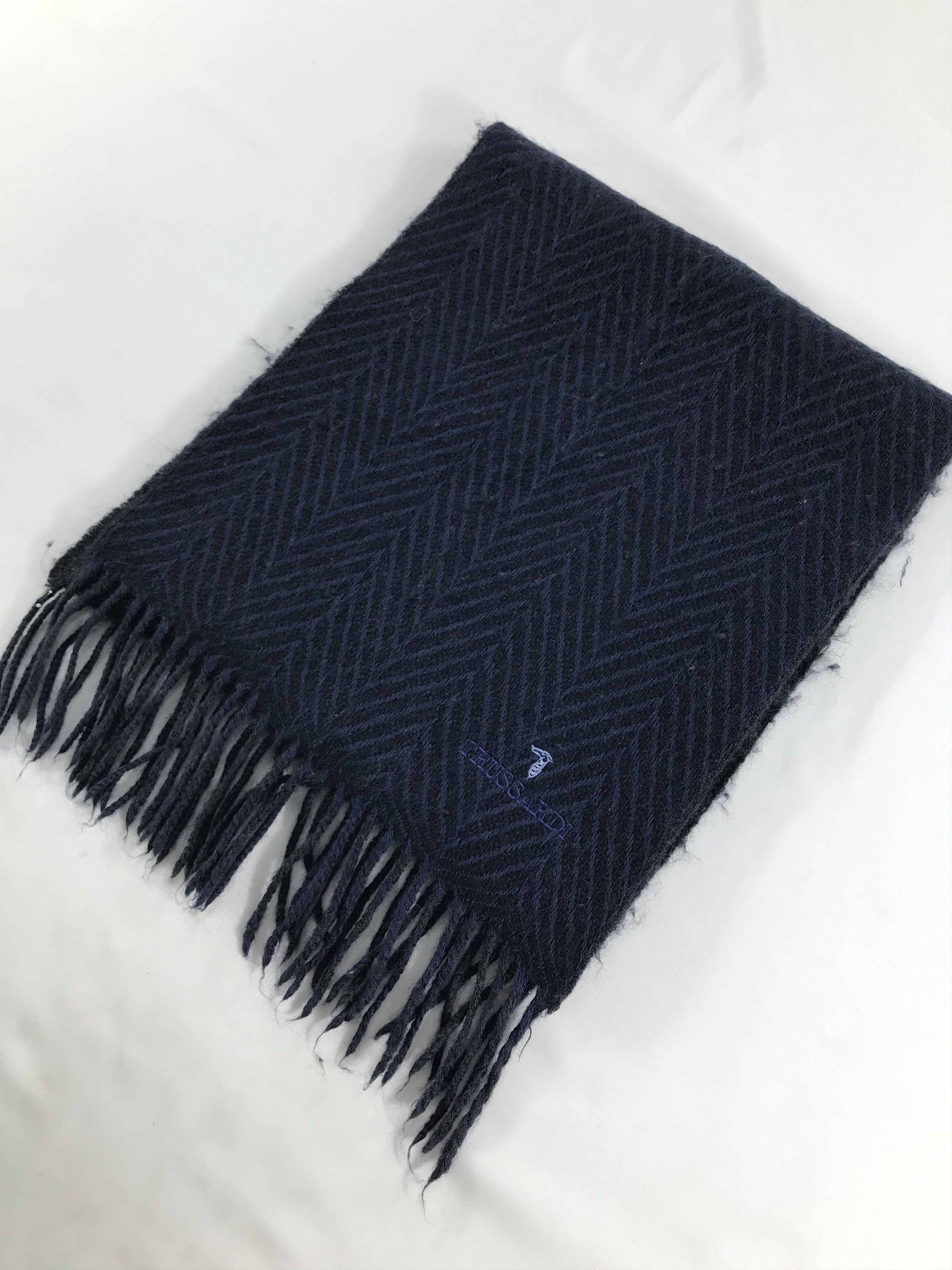 Trussardi Trussardi Wool Scarf Muffler V168 Size ONE SIZE - 3 Thumbnail
