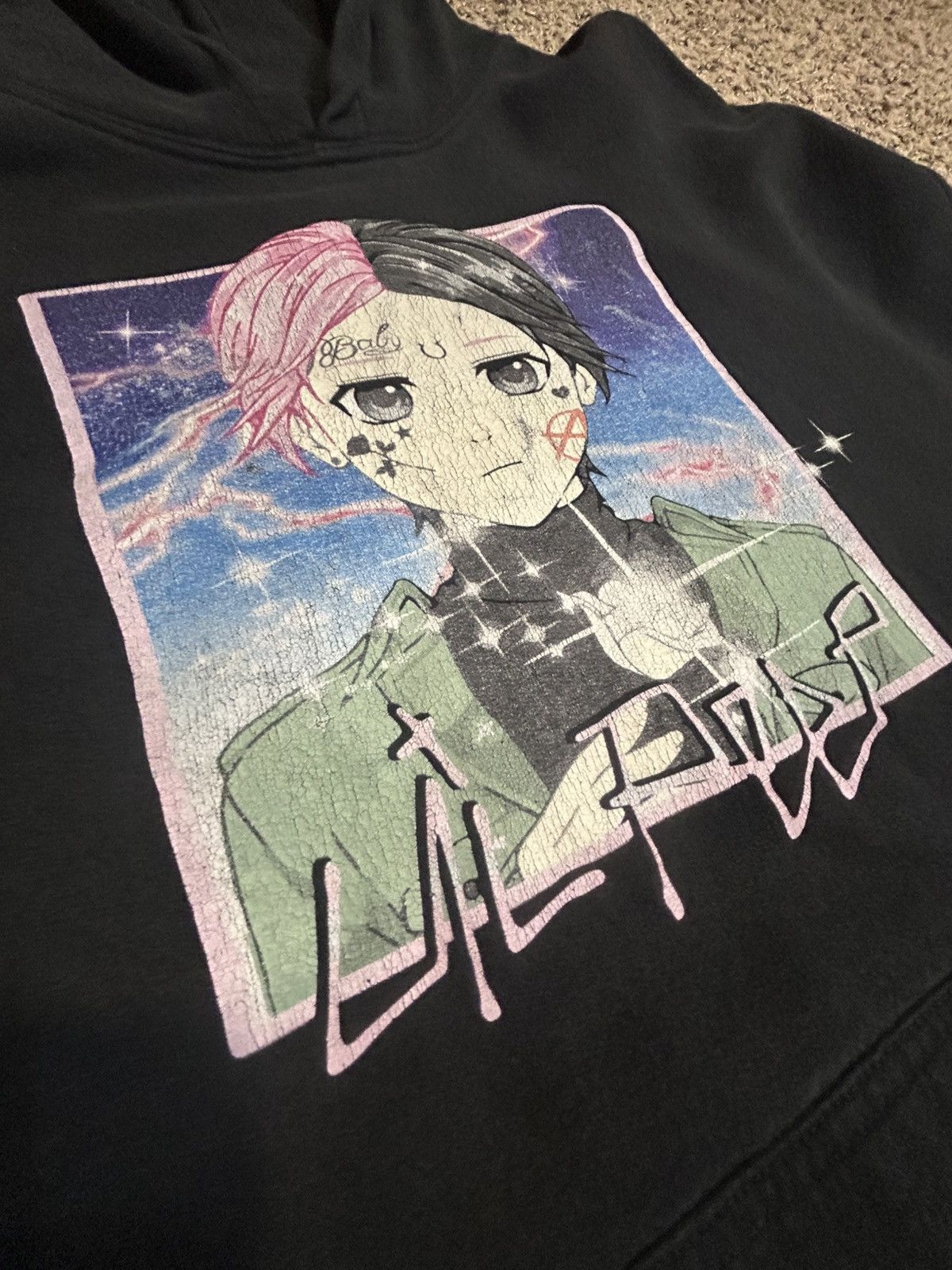 Lil Peep COWYS Pt.2 Hoodie Medium Size US M / EU 48-50 / 2 - 3 Thumbnail