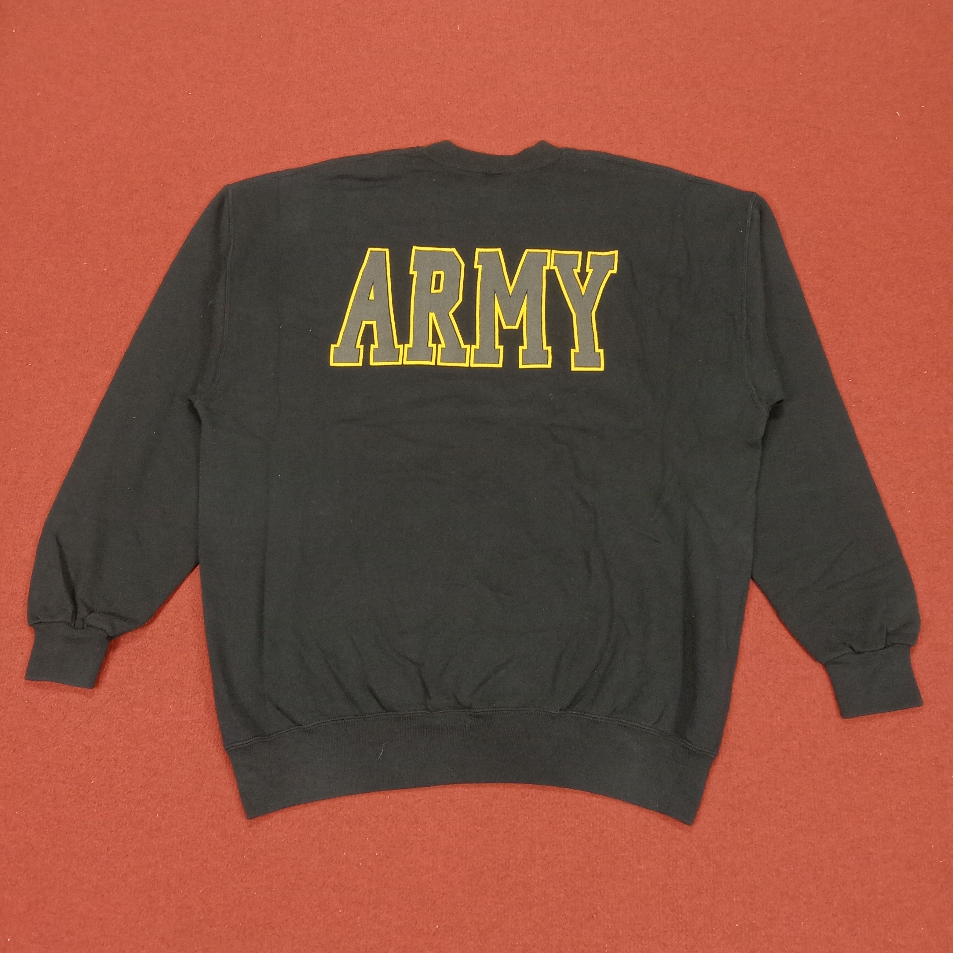 Vintage United State Army Center Design Vintage Sweatshirt Size US XL / EU 56 / 4 - 3 Thumbnail