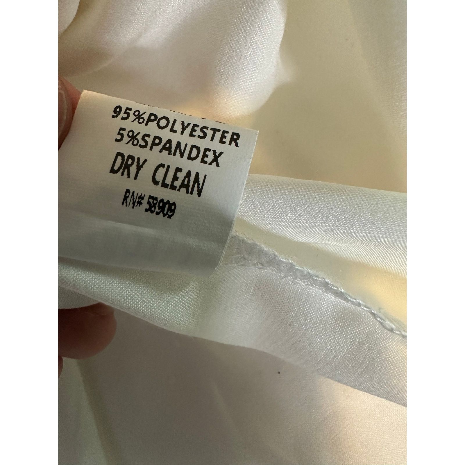 GB GB white neck embellished detail long wedding dress size S Size S / US 4 / IT 40 - 5 Thumbnail