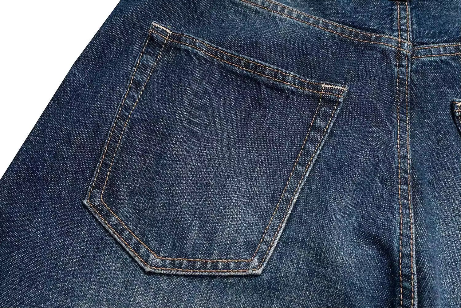 Japanese Brand × Jean Vintage Frayed Wide Leg Jeans Size US 35 - 9 Thumbnail