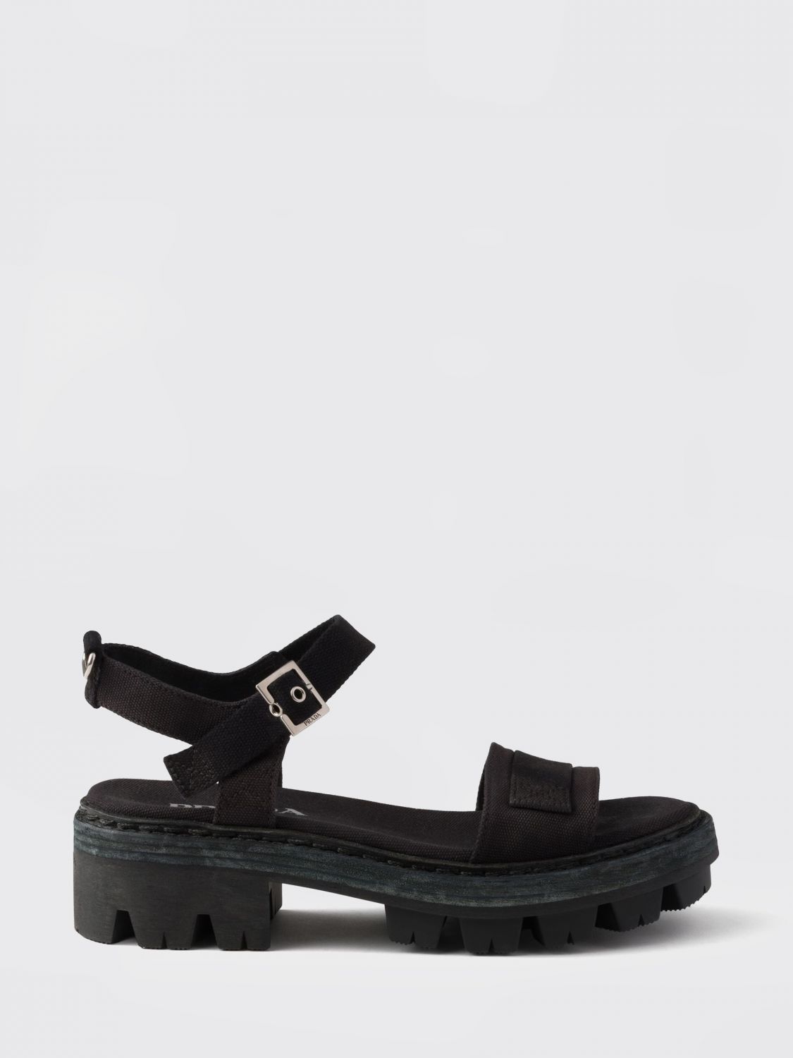Prada Prada Heeled Sandal Woman Black Size US 8 / IT 38 - 1 Preview