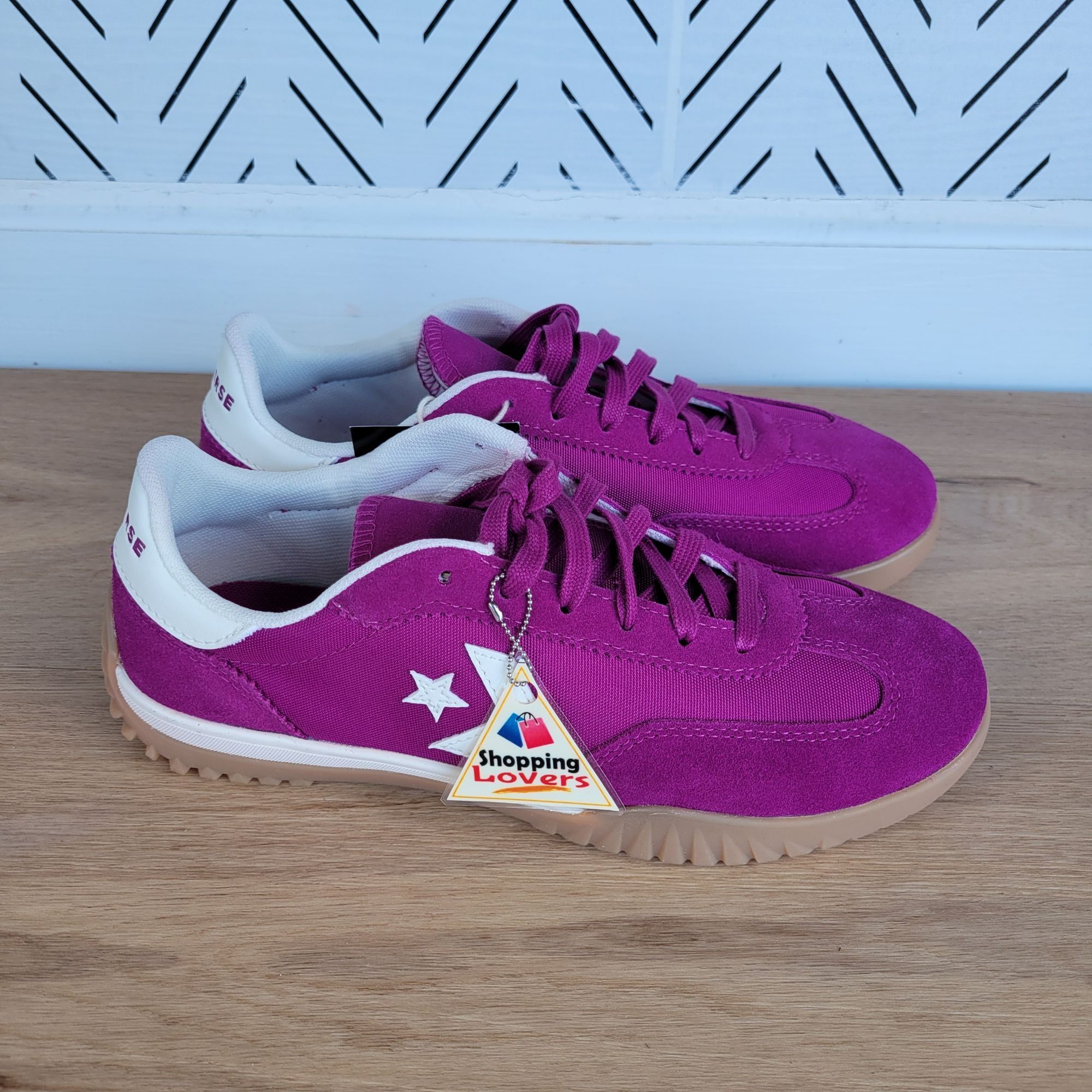 ⭐Converse Run Star Trainer Ox Suede 7.5 Womens Shoes Sneaker