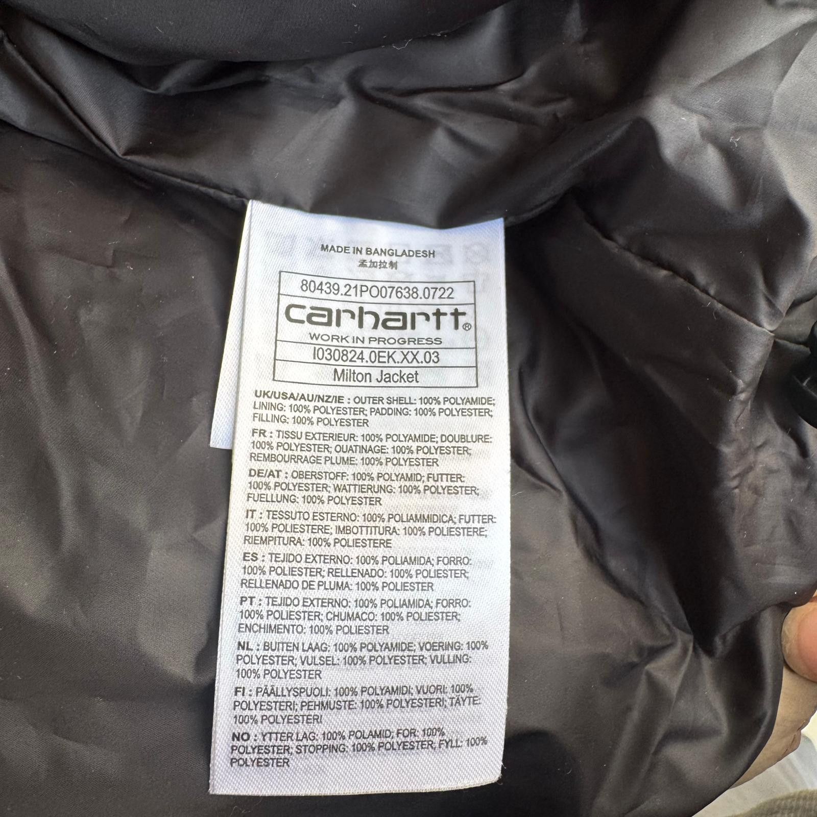 Carhartt Carhartt Milton Jacket Size US S / EU 44-46 / 1 - 14 Thumbnail