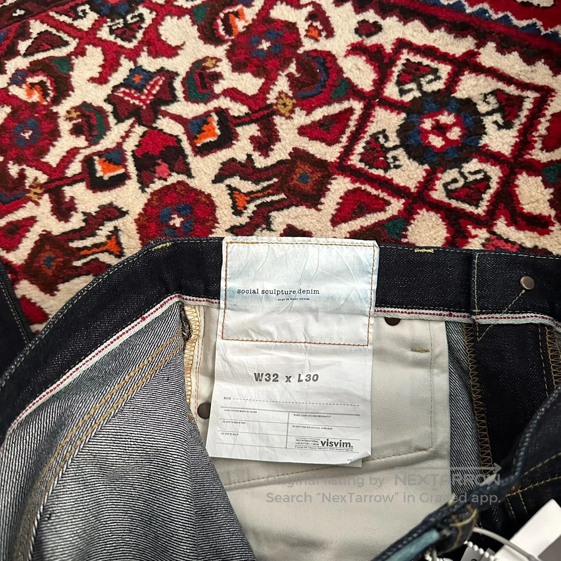 Visvim visvim 18AW 04R Raw Denim Jeans. Size US 32 / EU 48 - 7 Thumbnail