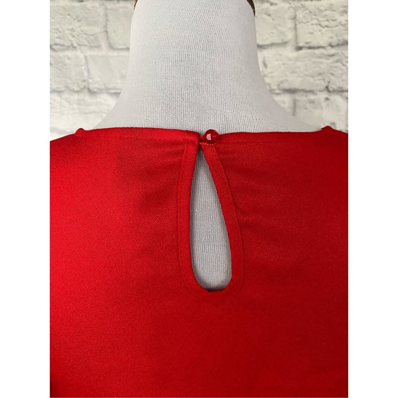 Other Women S red butterfly short sleeve boatneck blouse New Size S / US 4 / IT 40 - 8 Thumbnail