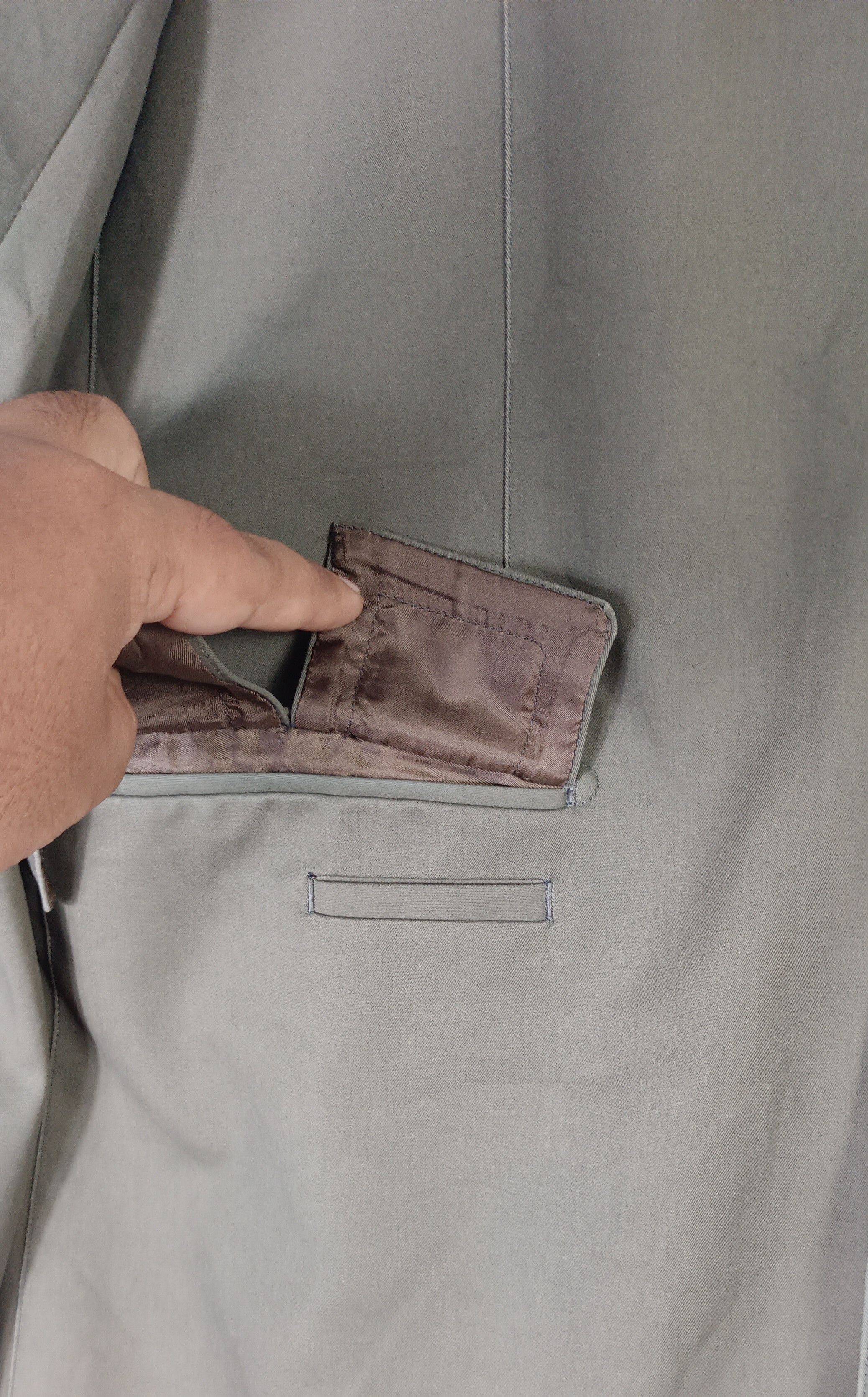 Lanvin Lanvin er Bleu Trench Coat Size US M / EU 48-50 / 2 - 9 Thumbnail