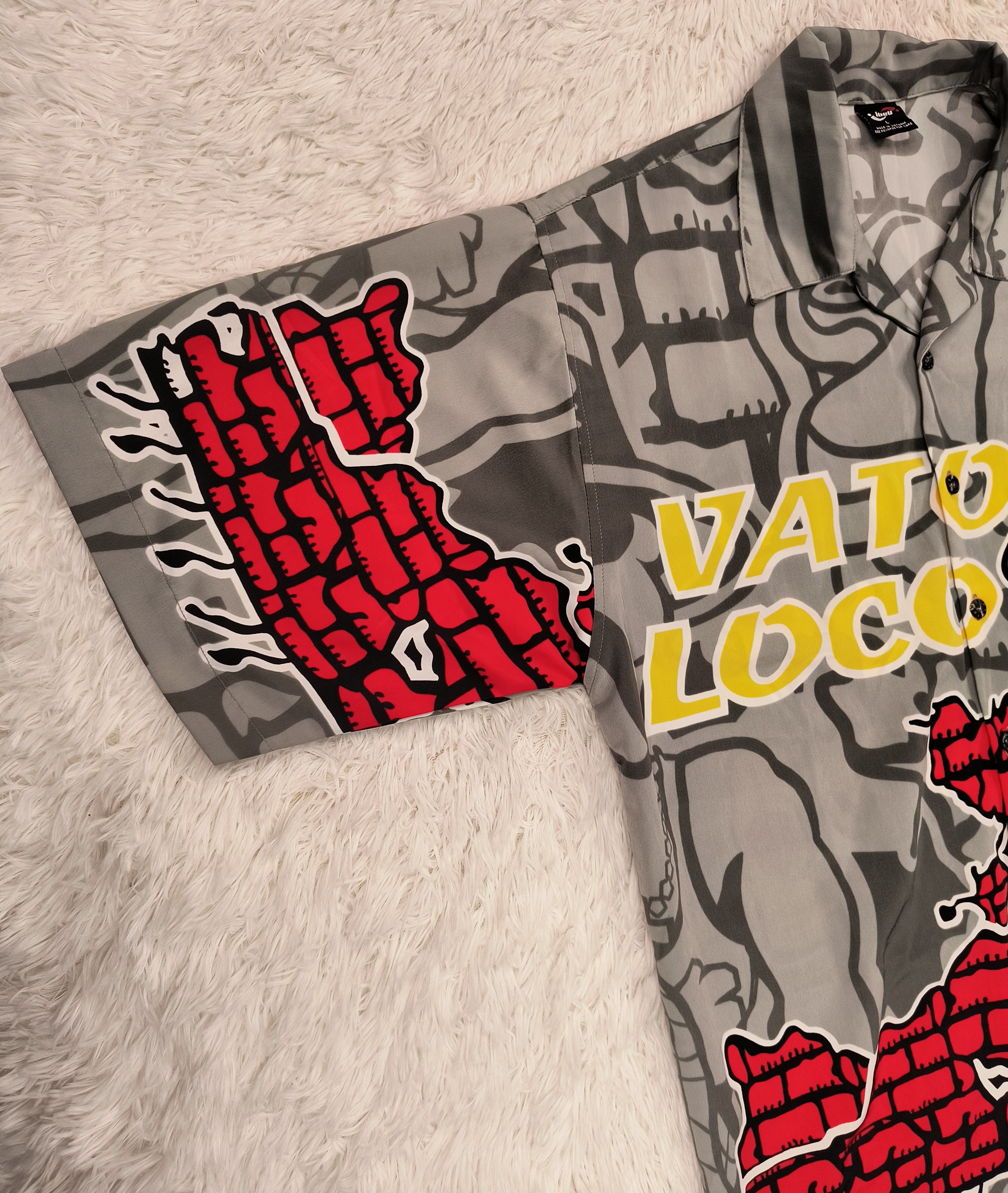 Other Vintage vato loco cholo 90s button up shirt Size US S / EU 44-46 / 1 - 3 Thumbnail