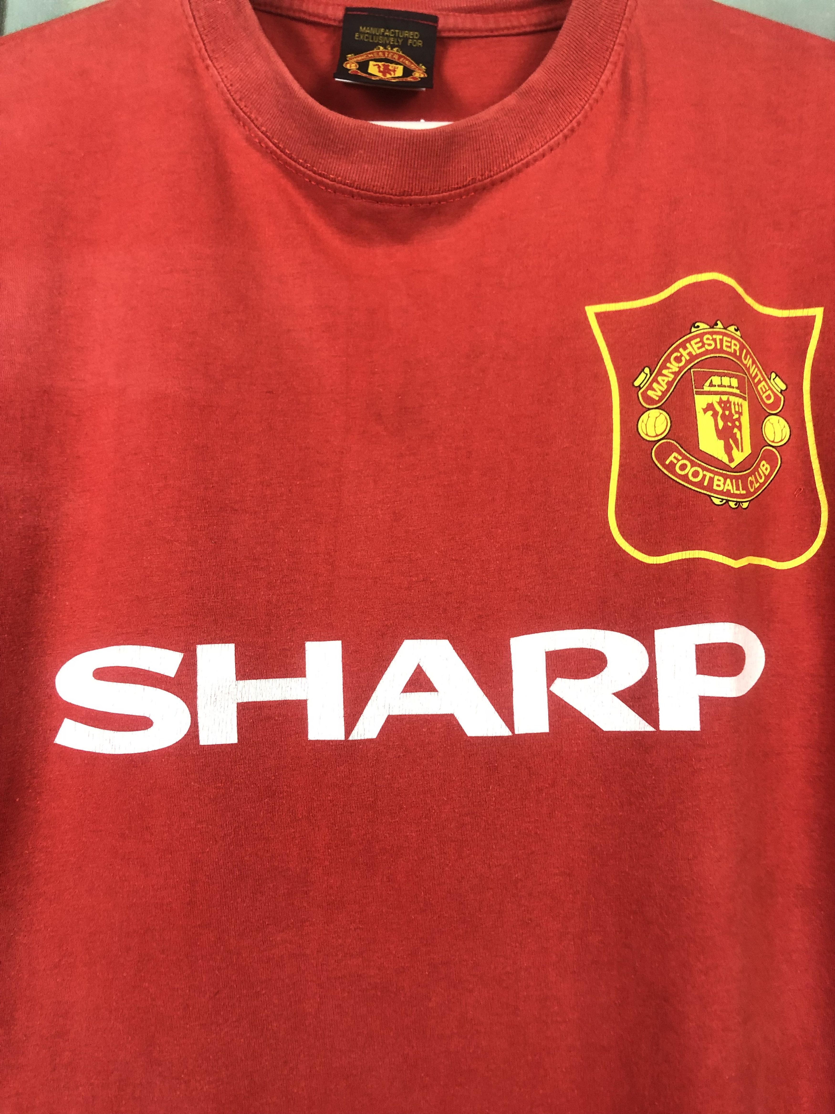 Vintage Vintage Manchester United Football Shirt Jersey Rare Hype Size US XL / EU 56 / 4 - 5 Thumbnail