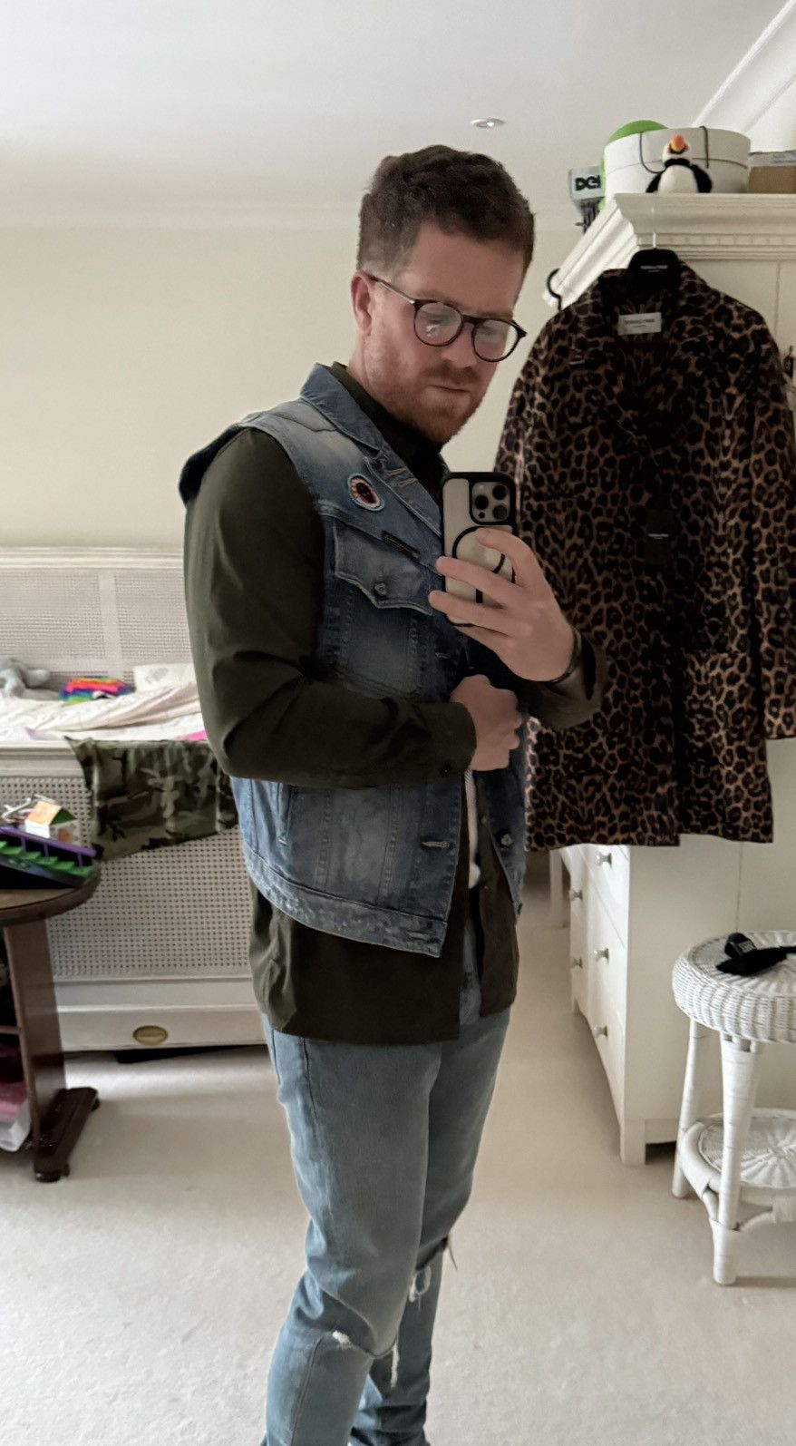 Lee × Vivienne Westwood Vivienne Westwood Anglomania seditionaries denim vest jacket Size US L / EU 52-54 / 3 - 6 Thumbnail