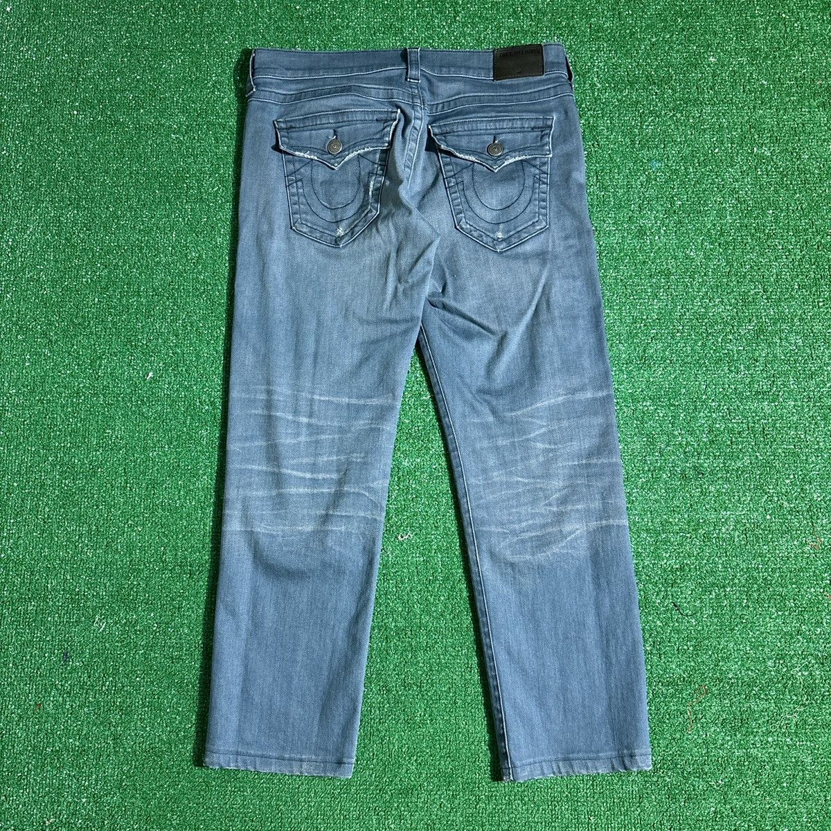 True Religion True Religion Geno Relaxed Slim Blue Jeans Size 33 Size US 33 - 1 Thumbnail