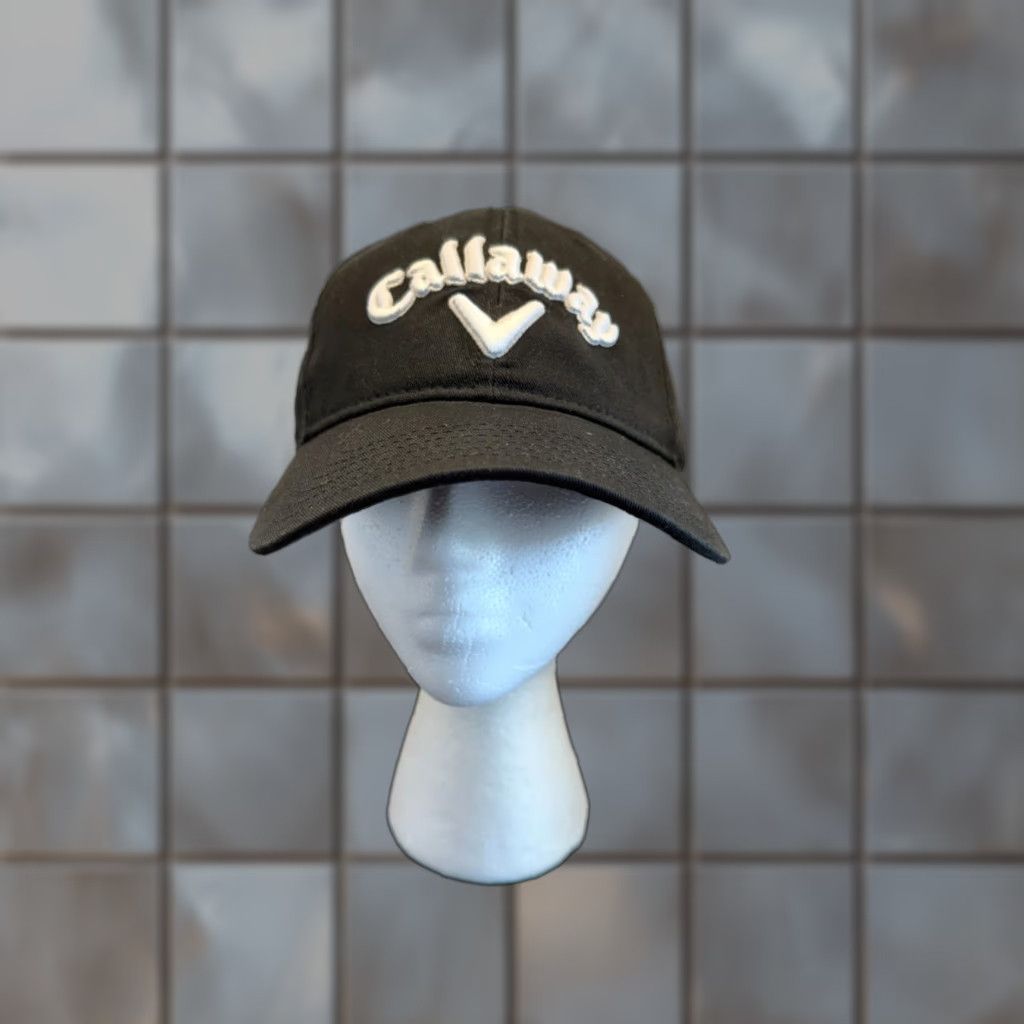 Callaway Callaway Hat Men One Size Black Twill Adjustable Strapback Travel Golf Size ONE SIZE - 1 Thumbnail