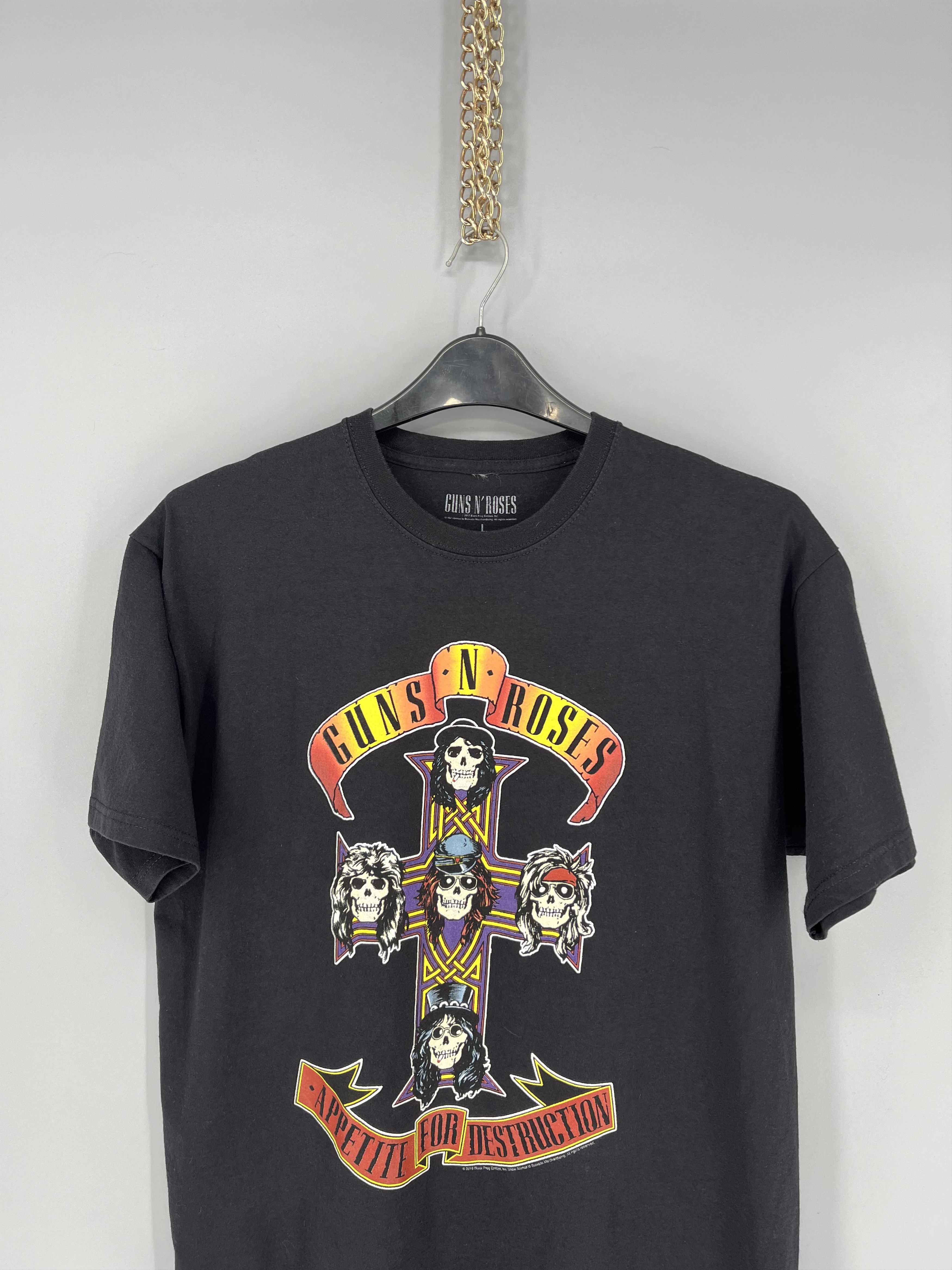 Band Tees Vintage Y2K Guns And Roses World Tour Band Rock Metal Size US L / EU 52-54 / 3 - 6 Thumbnail