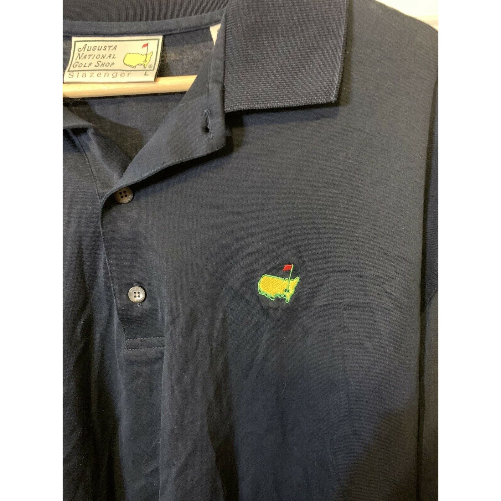 Other Augusta National Golf Shop Polo Shirt Men’s Sz L Blue Slazen Size US L / EU 52-54 / 3 - 6 Thumbnail