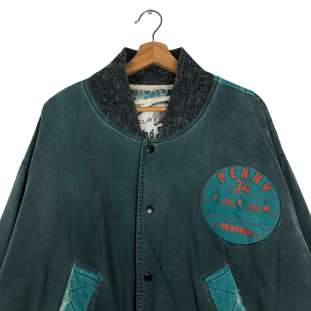 Japanese Brand 🔥Vintage Bomber Jacket Jumper King Jonathan Big Logo Size US M / EU 48-50 / 2 - 3 Thumbnail
