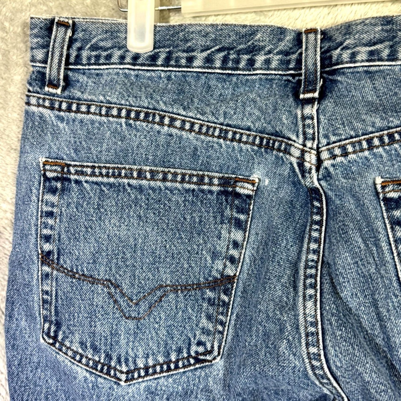 Harley Davidson Harley-Davidson Jeans Men’s 36 x 30 Blue Stone Wash Denim Mid-Rise Straight Jeans Men’s Regular Stone Wash Blue 36x30 Size US 36 / EU 52 - 6 Thumbnail